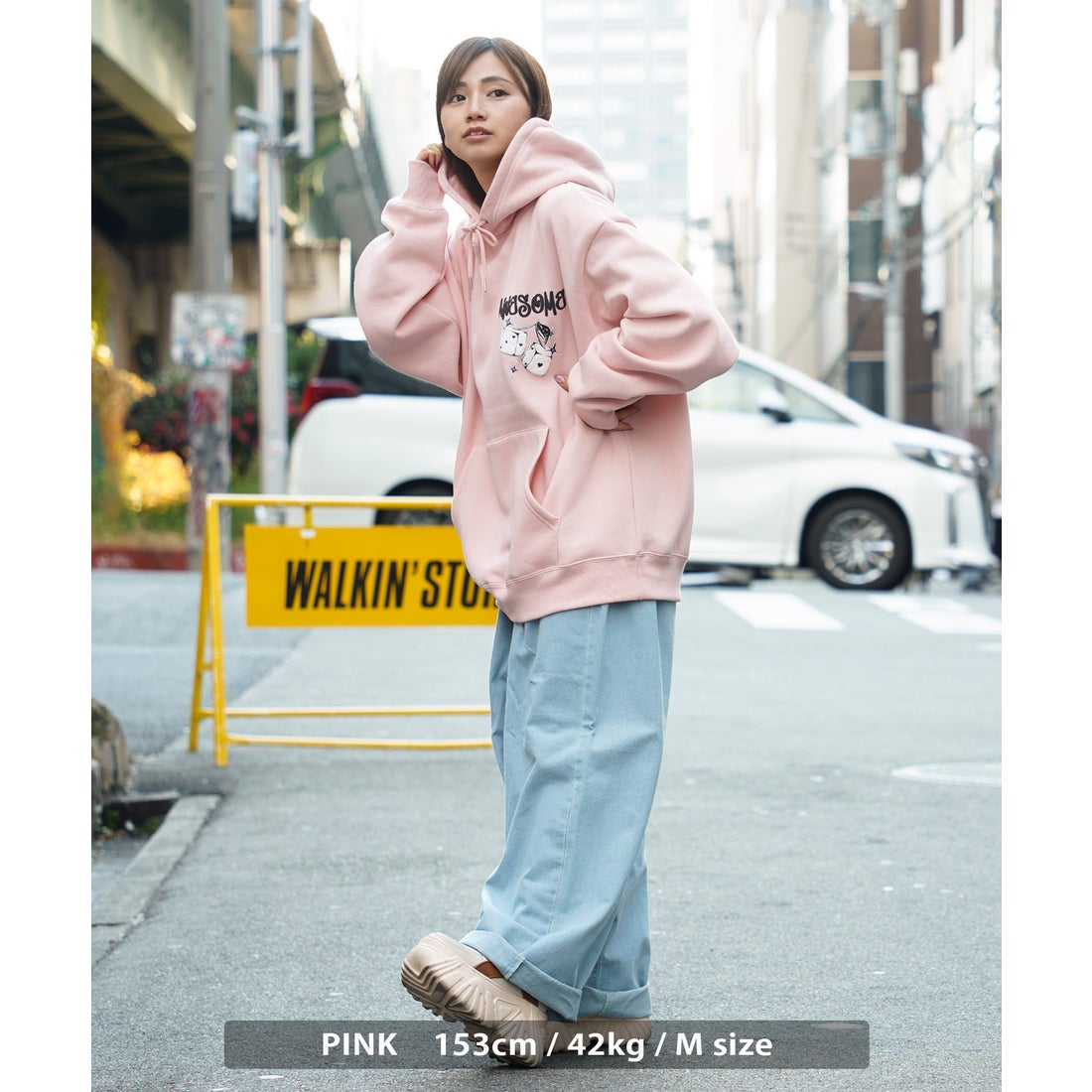 ワンフォークロージング 1111clothing ◇グラフィック 発砲プリント 裏