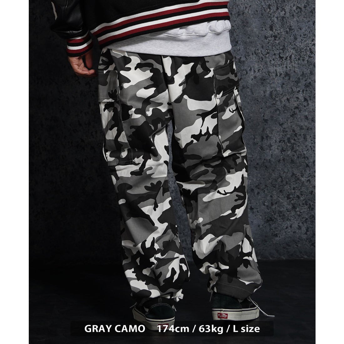 ワンフォークロージング 1111clothing カーゴパンツ メンズ ワイド