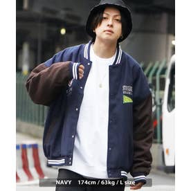 ワンフォークロージング 1111clothing 中綿 スタジャン メンズ