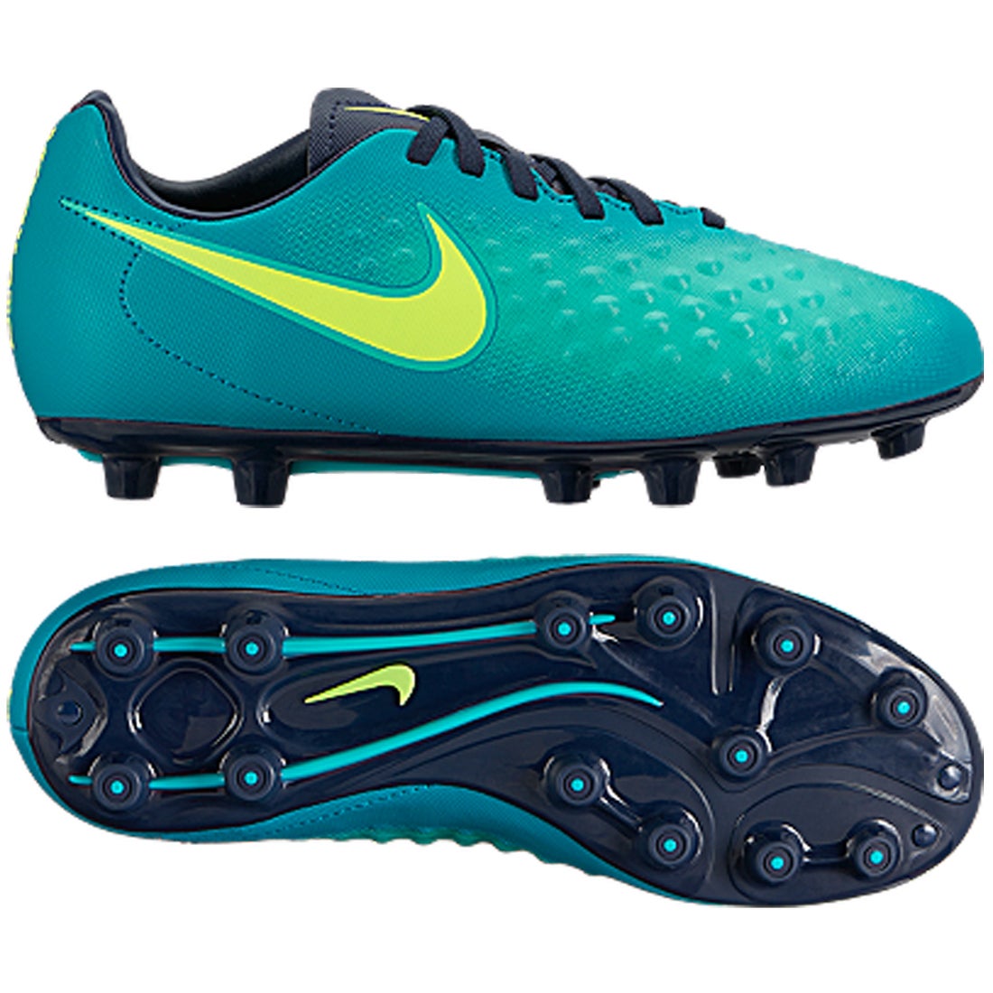 NIKE ナイキ マジスタ オーパス Ⅱ HG-E ジュニア(グリーン×イエロー