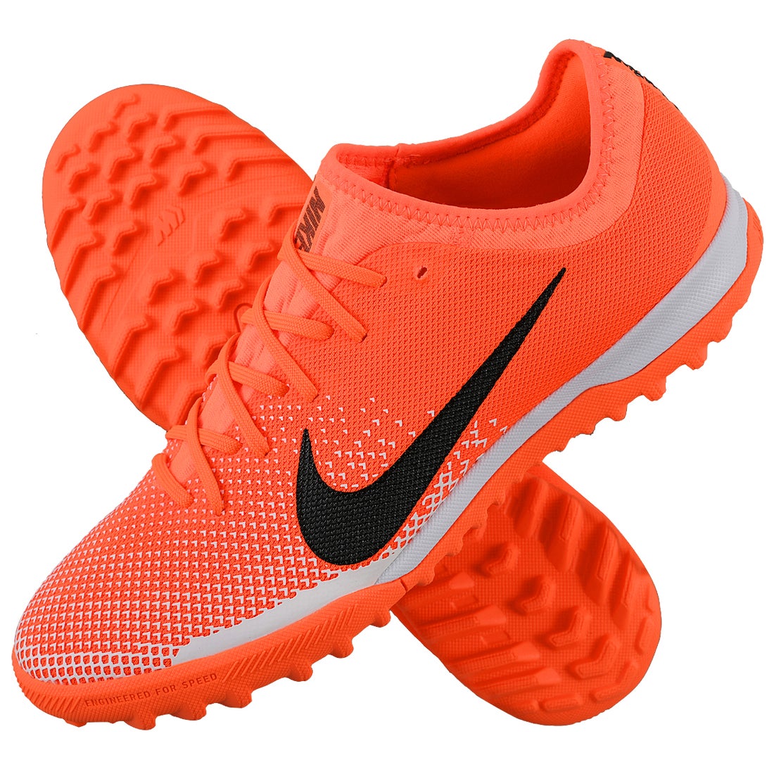 NIKE ナイキ ヴェイパー 12 PRO TF(ホワイト×オレンジ) AH7388 801