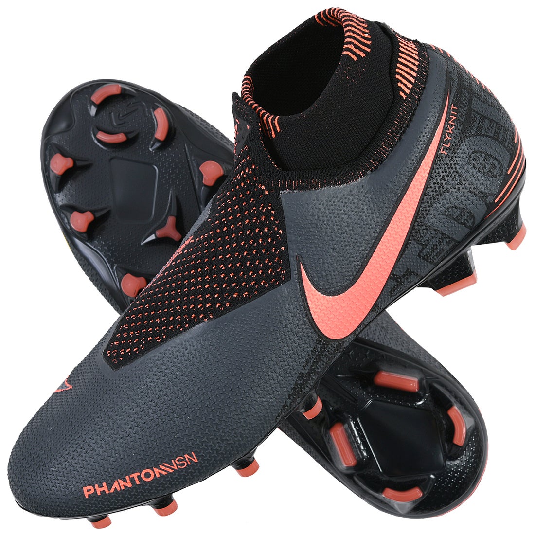 NIKE ナイキ ファントム ビジョン エリート DF FG(グレー×オレンジ