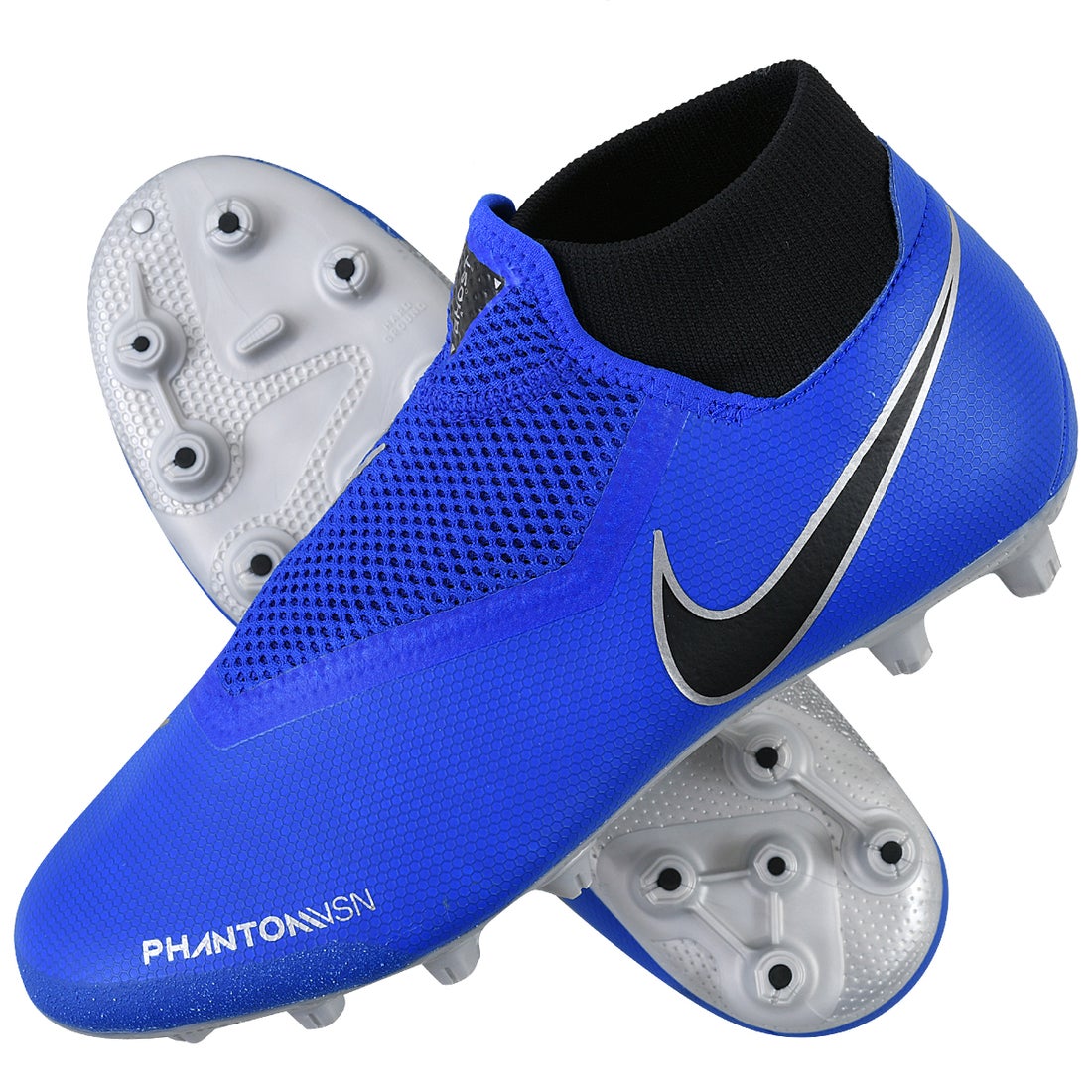 NIKE ナイキ ファントム ビジョン アカデミー DF HG(ブルー×シルバー