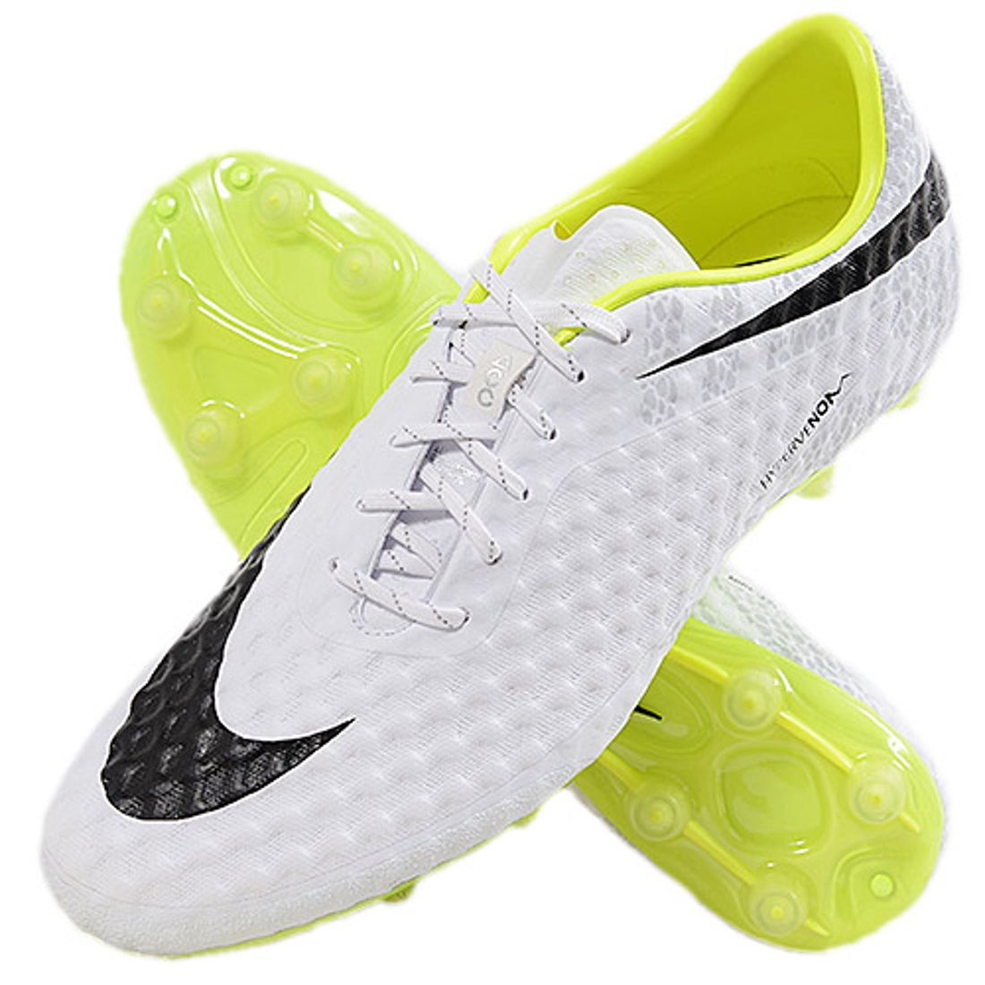NIKE ナイキ ハイパーヴェノム ファントム HG-E REF(ホワイト×イエロー