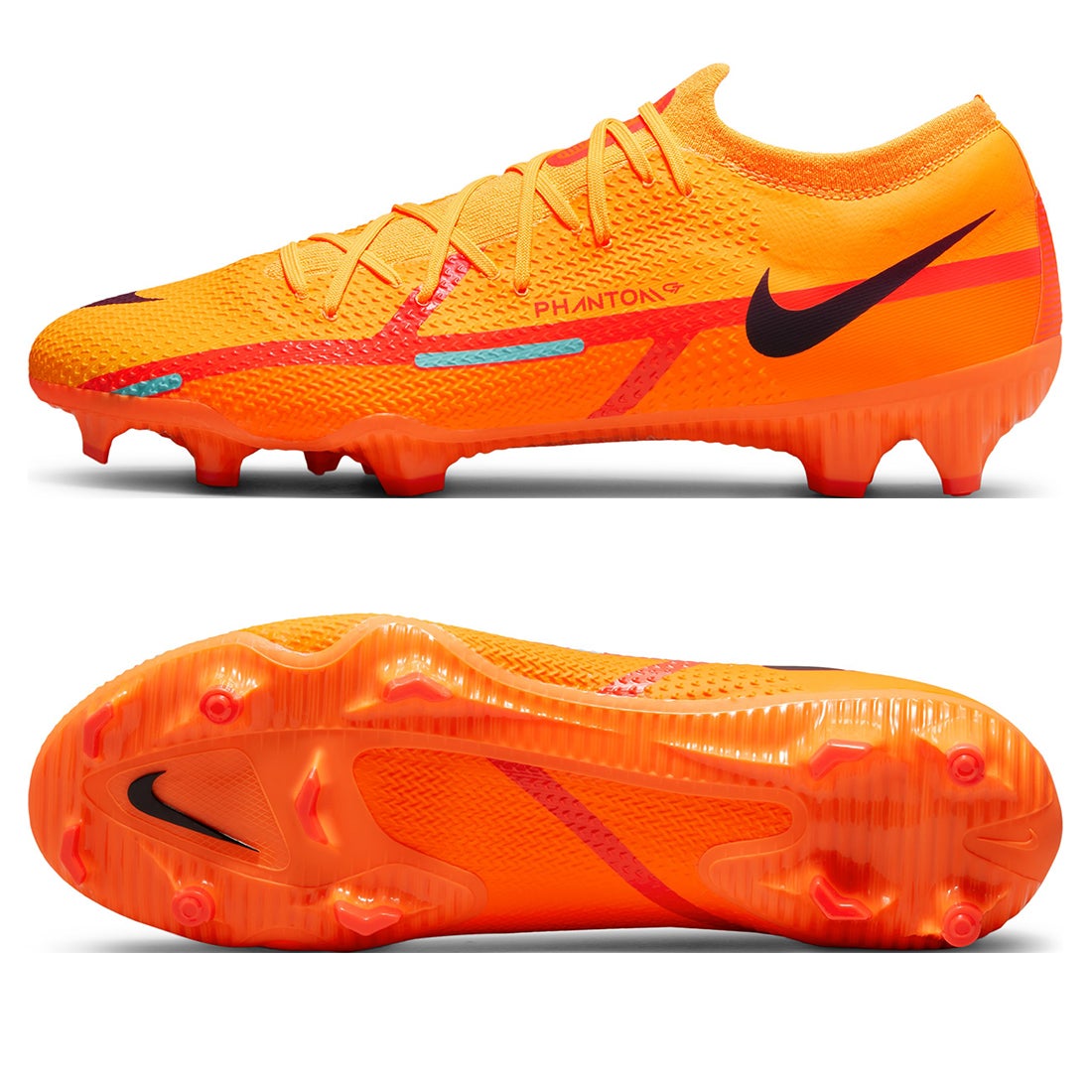NIKE ナイキ ファントム GT2 プロ FG(オレンジ×ブラック) DA4432 808