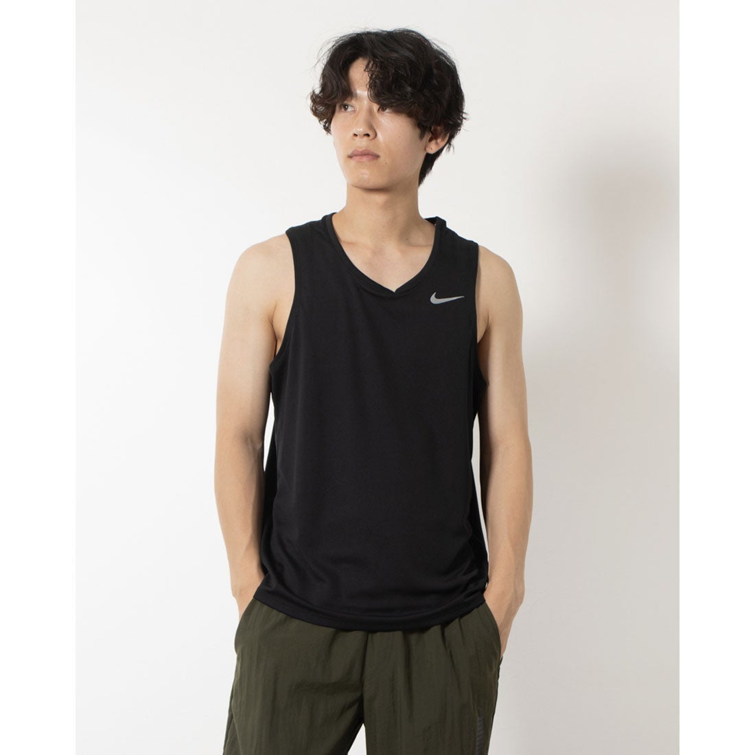 ナイキ NIKE メンズ 陸上/ランニング ノースリーブシャツ ナイキ DF