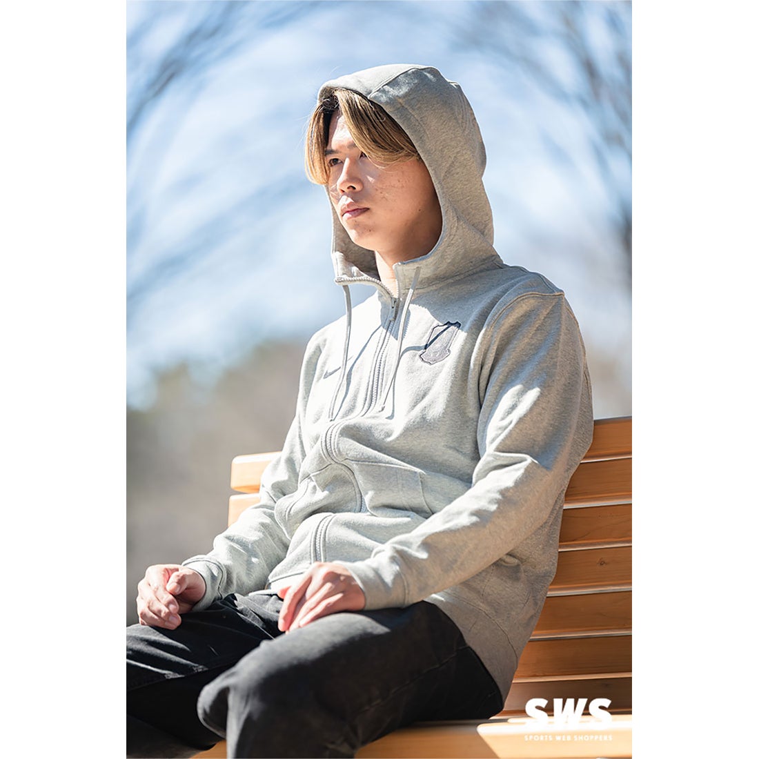 NIKE 浦和レッズ 2025 フルジップフーディー(グレー) HJ1409 63 代表