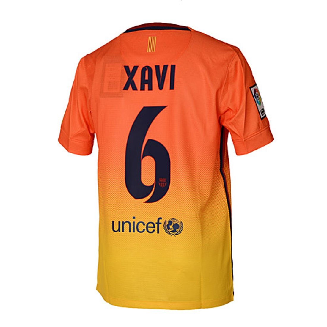 NIKE FCバルセロナ 12/13 ユニフォーム アウェイ 半袖 ジュニア #6