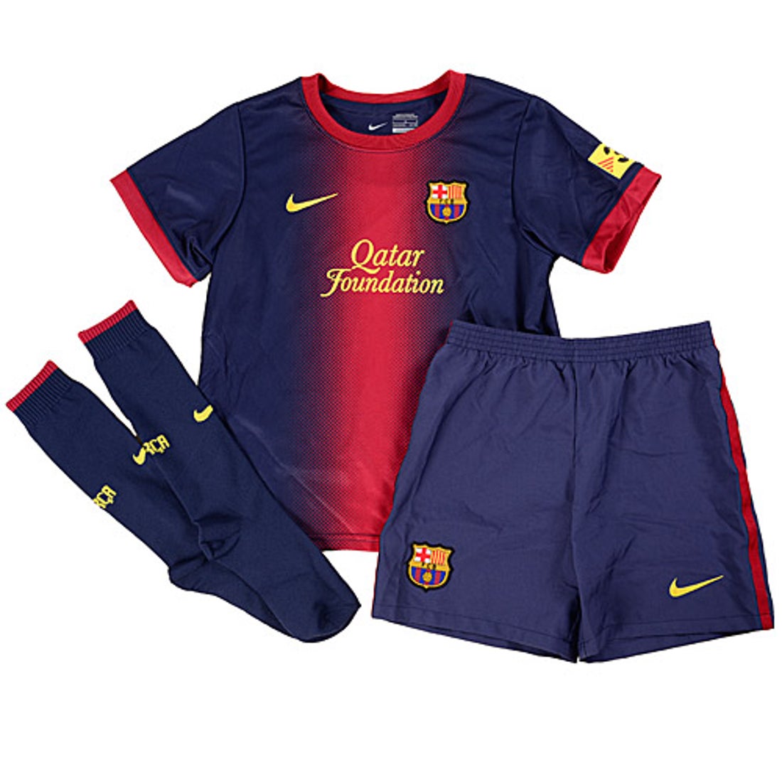 NIKE FCバルセロナ 12/13 ユニフォーム ホーム ミニキット 478311 410