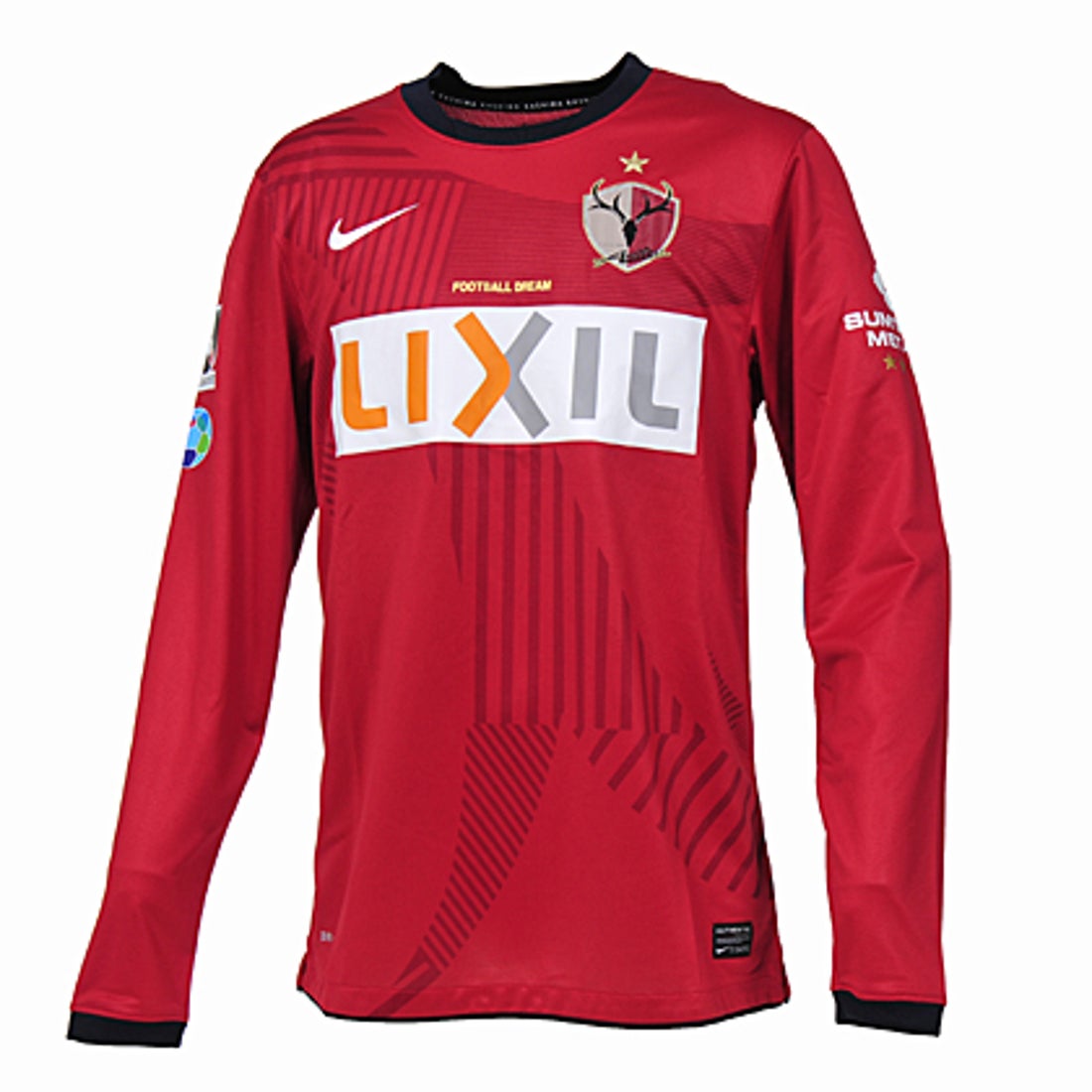 NIKE 鹿島アントラーズ 2011 ユニフォーム ホーム 長袖 410974 648