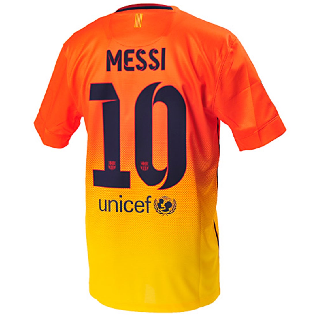 NIKE FCバルセロナ 12/13 ユニフォーム アウェイ 半袖 レプリカ ▽＃10