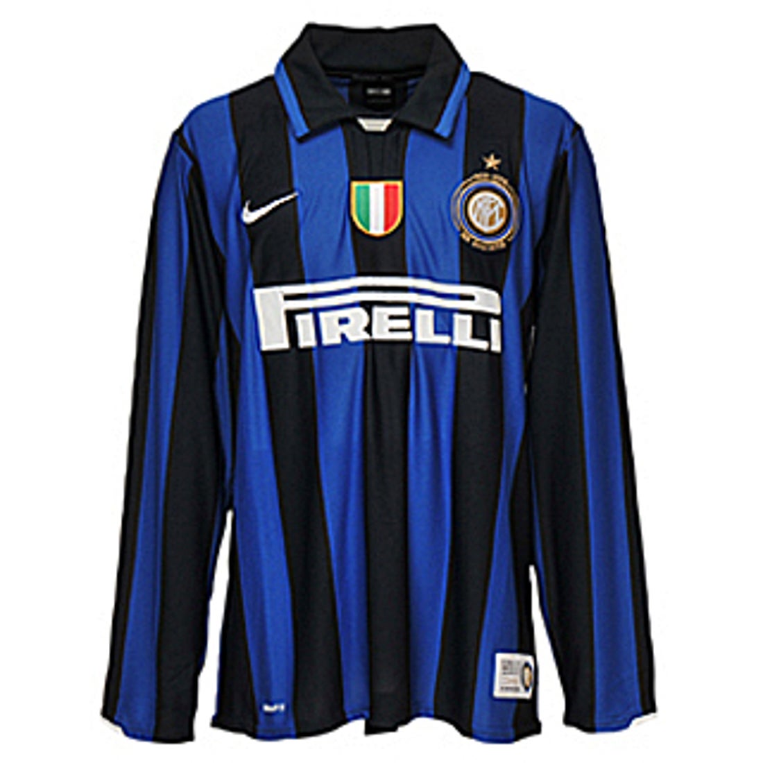 NIKE インテル 07/08 100周年 ユニフォーム ホーム長袖 244536 490