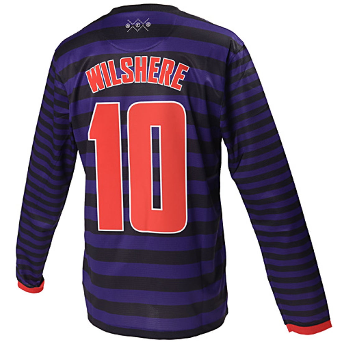 NIKE アーセナル 12/13 ユニフォーム アウェイ 長袖 #10.ウィルシャー