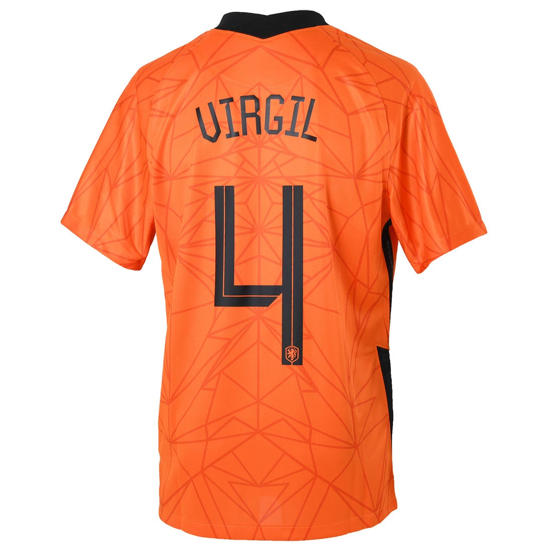 NIKE オランダ代表 2020 ユニフォーム ホーム 半袖 レプリカ #4.ファン