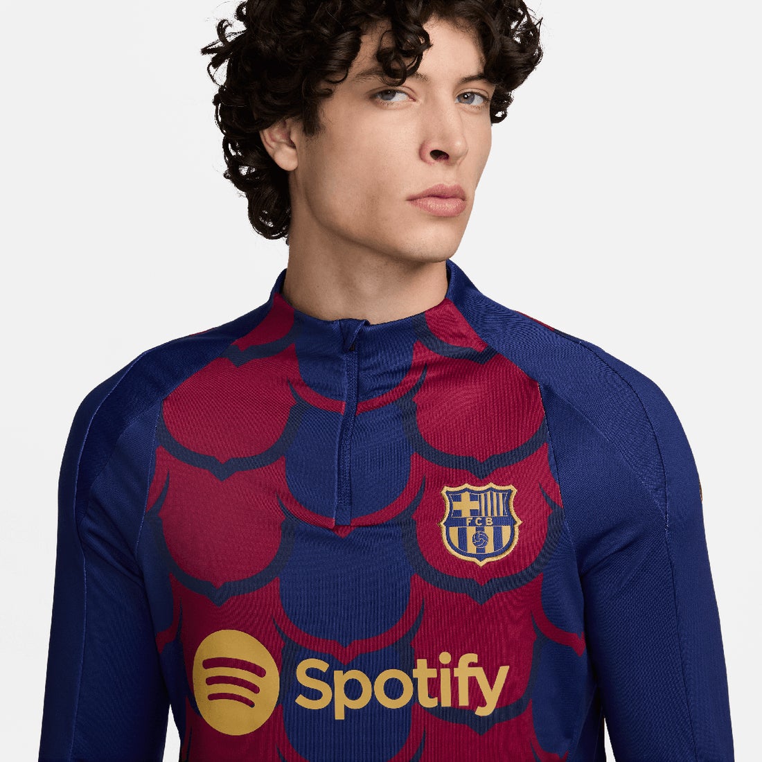 NIKE FCバルセロナ 23/24 Dri-FIT ストライク ドリル トップ (レッド