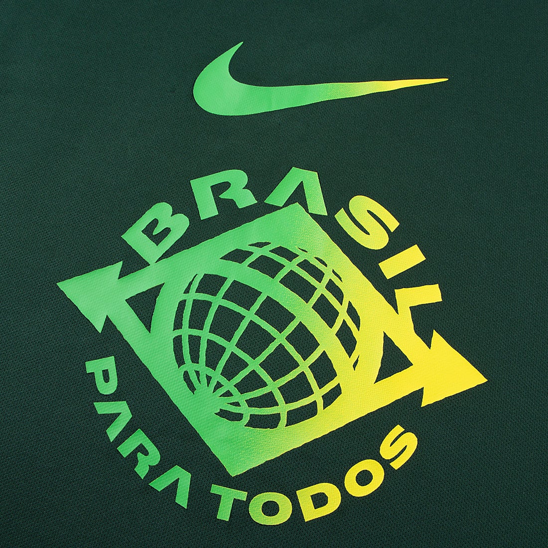 NIKE ブラジル代表 2024 Dri-FIT FC WC ジャージ 半袖(グリーン
