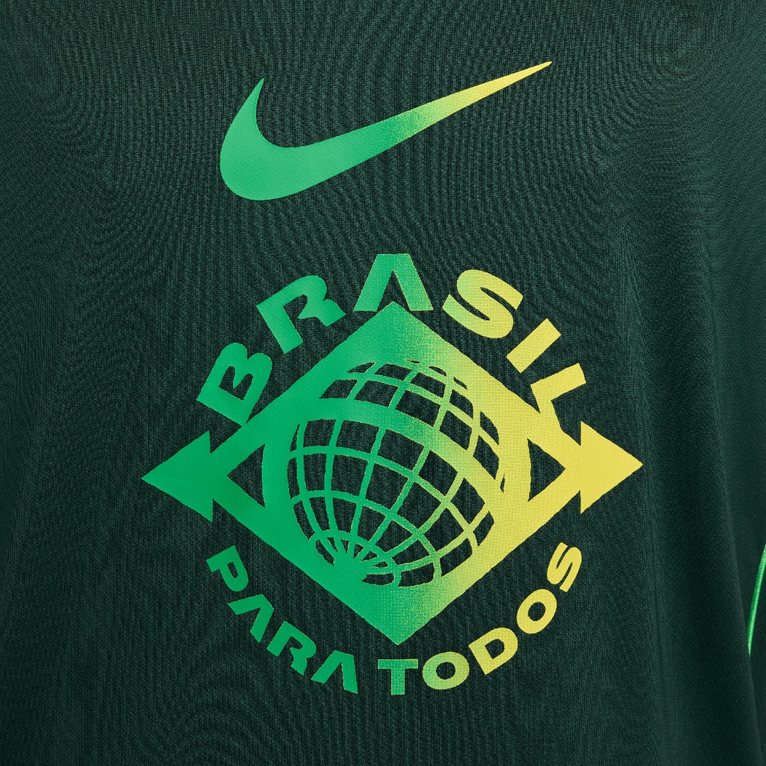 NIKE ブラジル代表 2024 Dri-FIT FC WC ジャージ 半袖(グリーン
