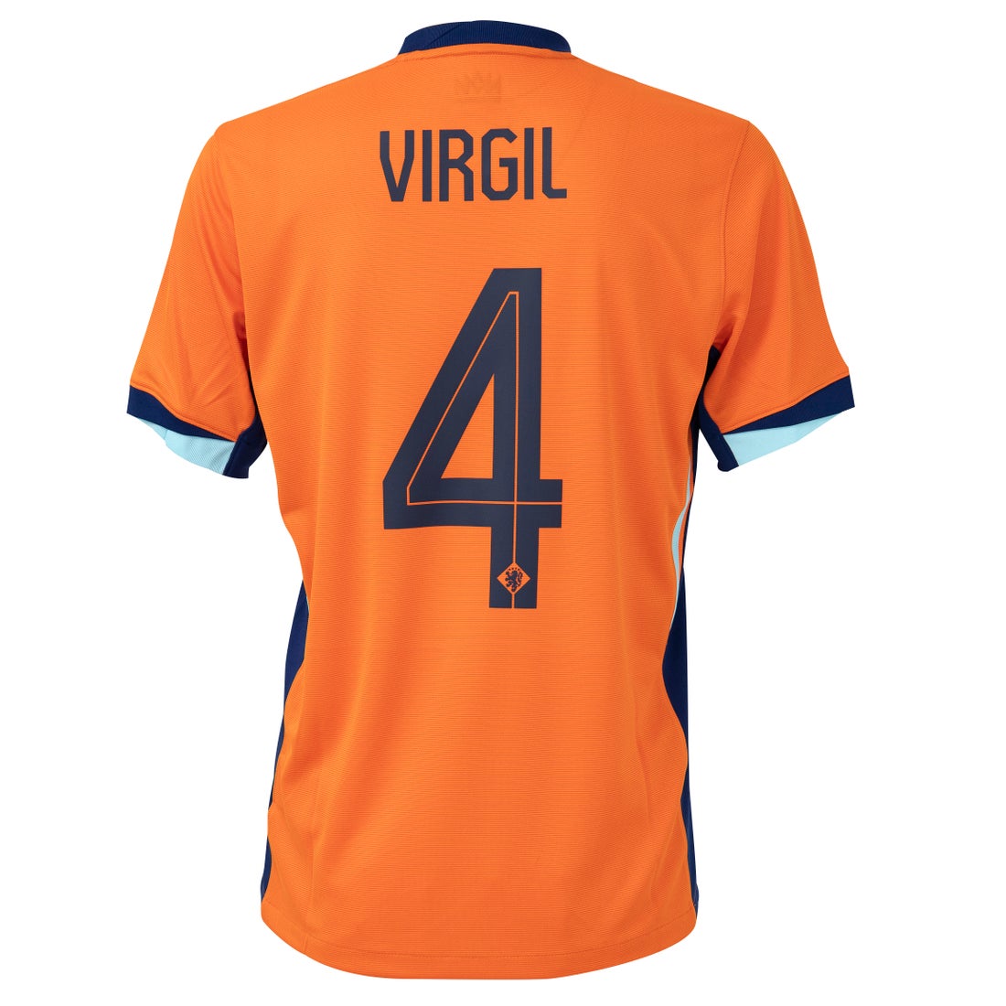 NIKE オランダ代表 2024 ユニフォーム ホーム 半袖 レプリカ #4.ファン