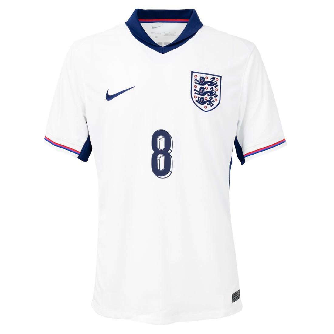 NIKE イングランド代表 2024 ユニフォーム ホーム 半袖 レプリカ #8