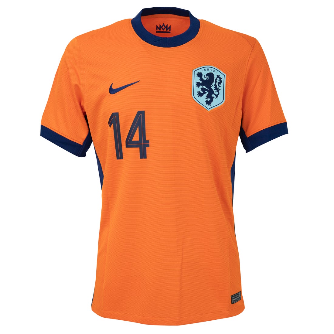 NIKE オランダ代表 2024 ユニフォーム ホーム 半袖 レプリカ #14