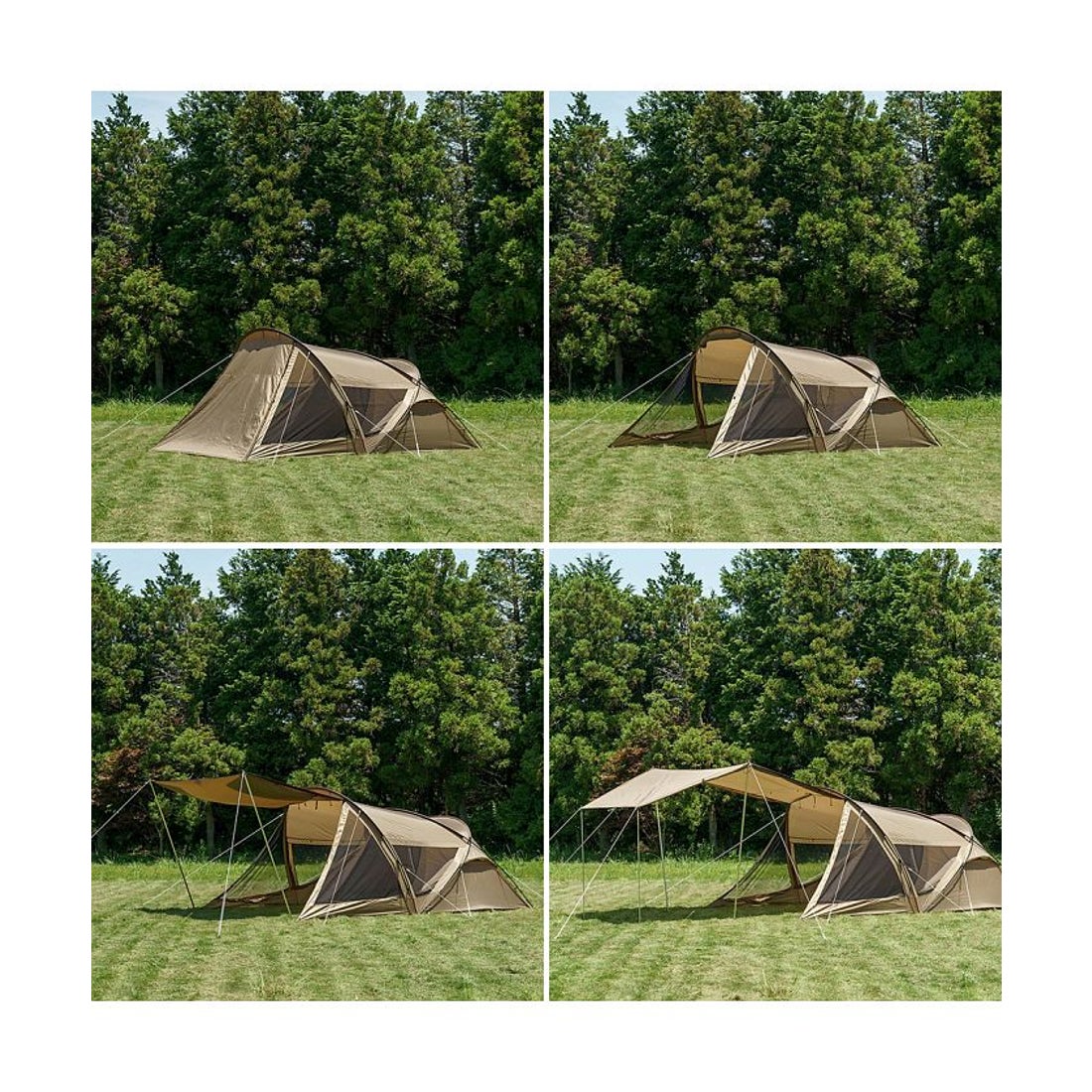 Ogawa ogawa オガワ テント 4人用 シャンティR ドームテント ベージュ