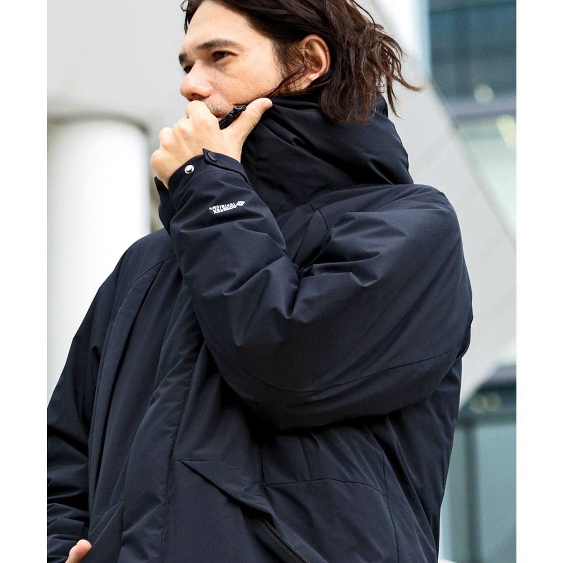 プラスフェニックス +phenix ダブルポケットダウンジャケット