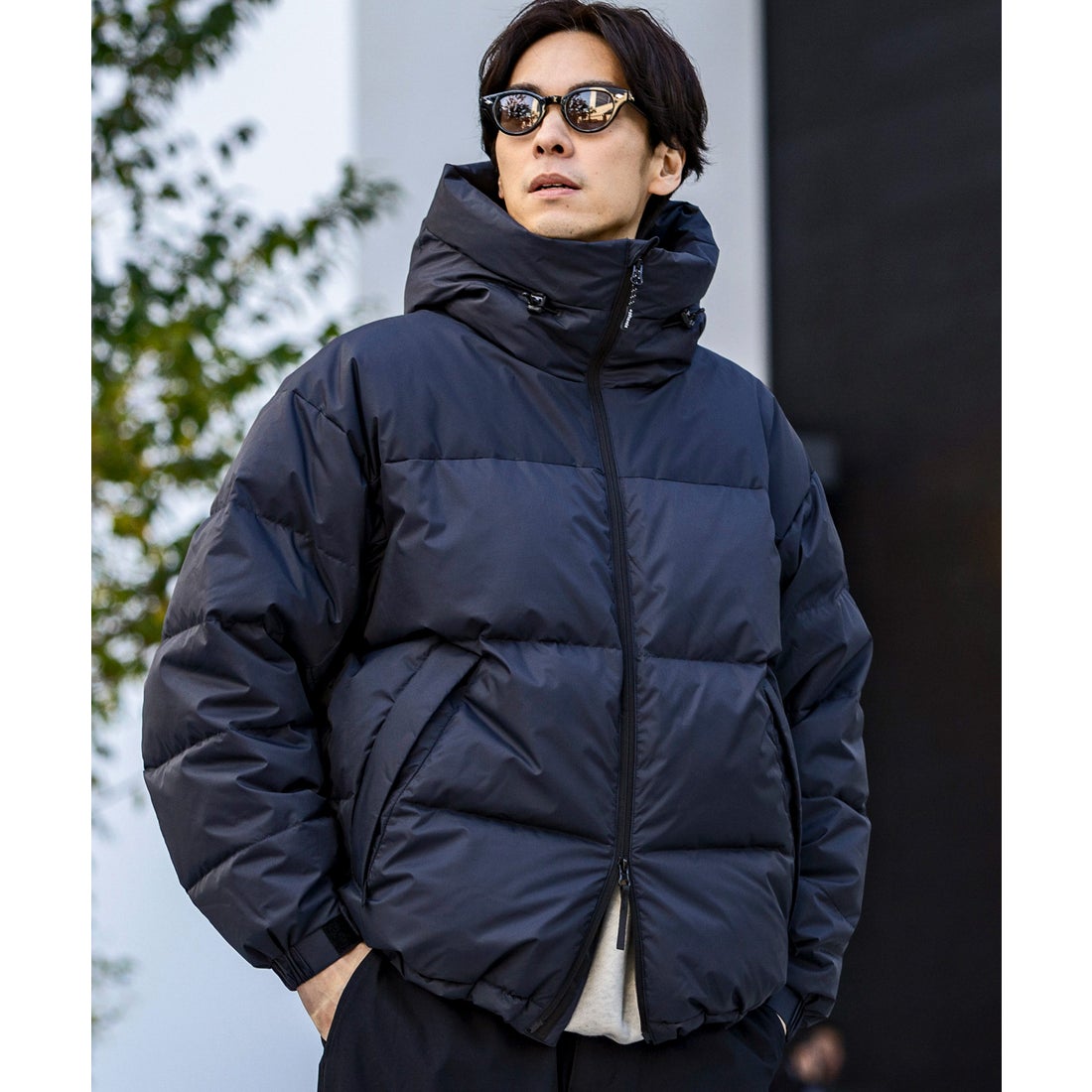 プラスフェニックス +phenix QUILTING DOWN JACKET キルティング