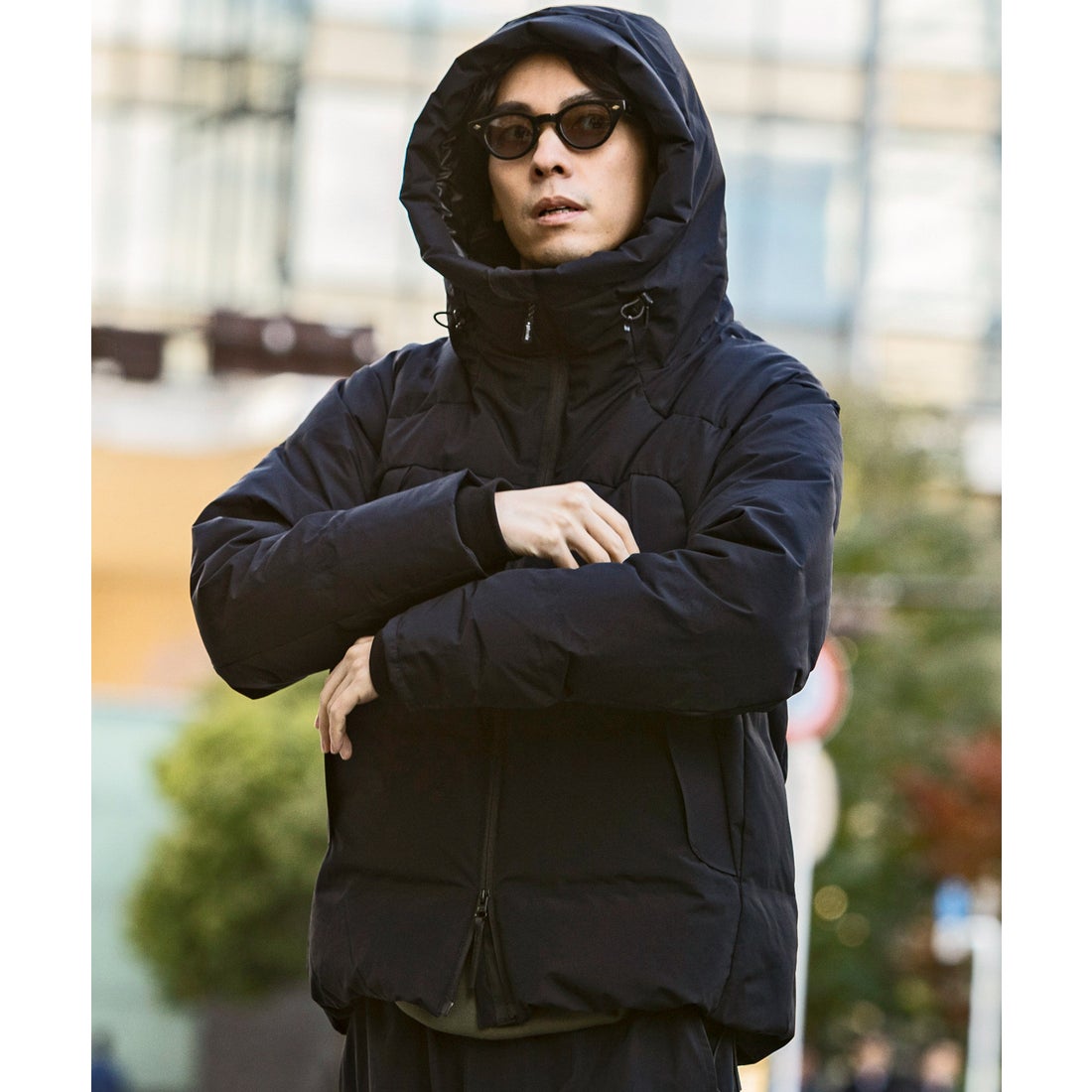 プラスフェニックス +phenix FUSED QUILTING DOWN JACKET ヒューズド