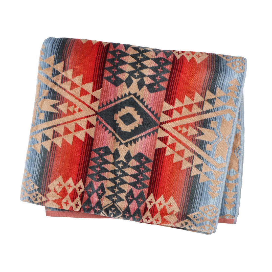 ペンドルトン PENDLETON タオルブランケット （オレンジ系