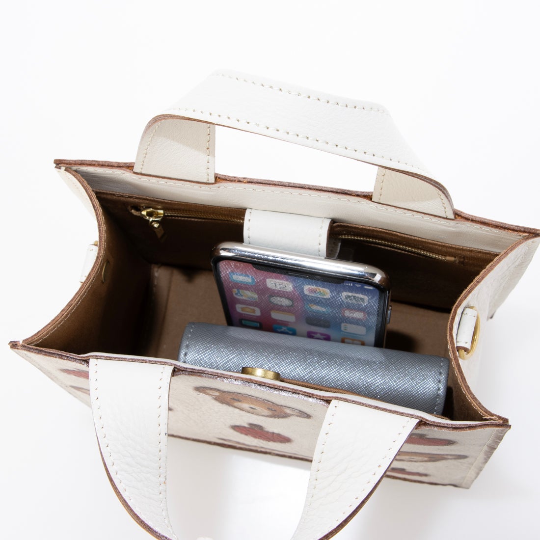 ペルケ perche 木村涼子さんコラボくま柄2wayトート （IV） -UNBILLION