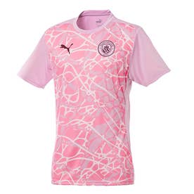 PUMA マンチェスターシティ 24/25 プレマッチ シャツ 半袖(ピンク