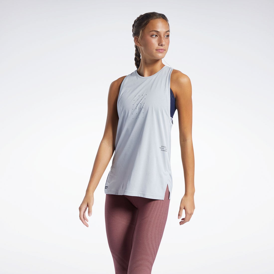 レズミルズ ニット タンク トップ / Les Mills Knit Tank Top -Reebok