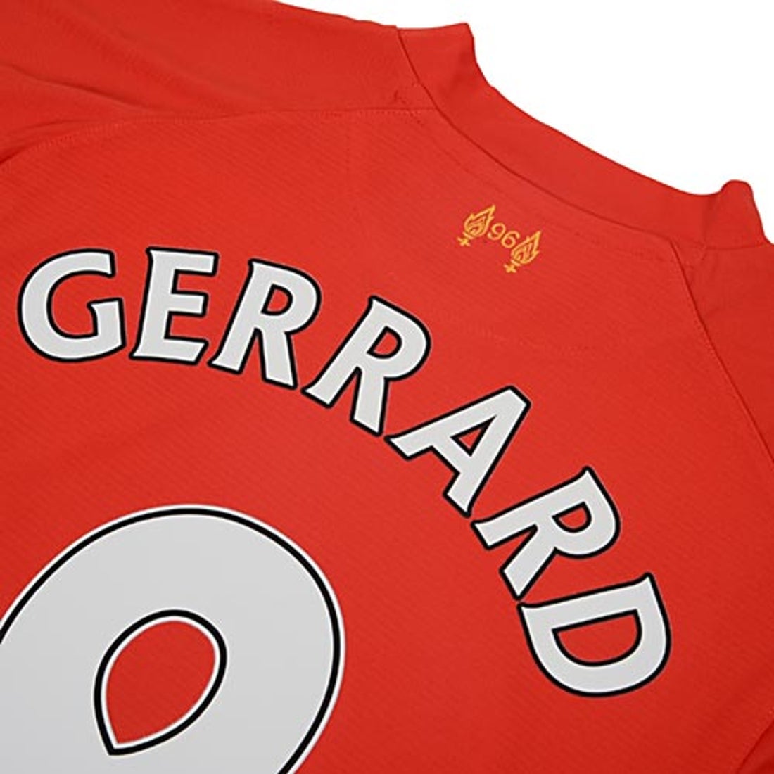 WARRIOR リバプール 13/14 ユニフォーム ホーム 半袖 #8.ジェラード