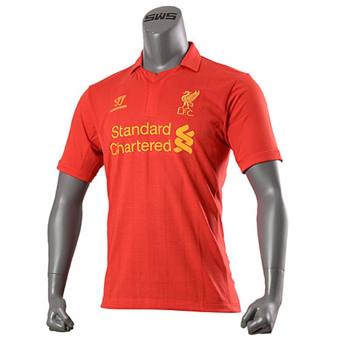 WARRIOR リバプール 12/13 ユニフォーム ホーム 半袖▽＃8.ジェラード