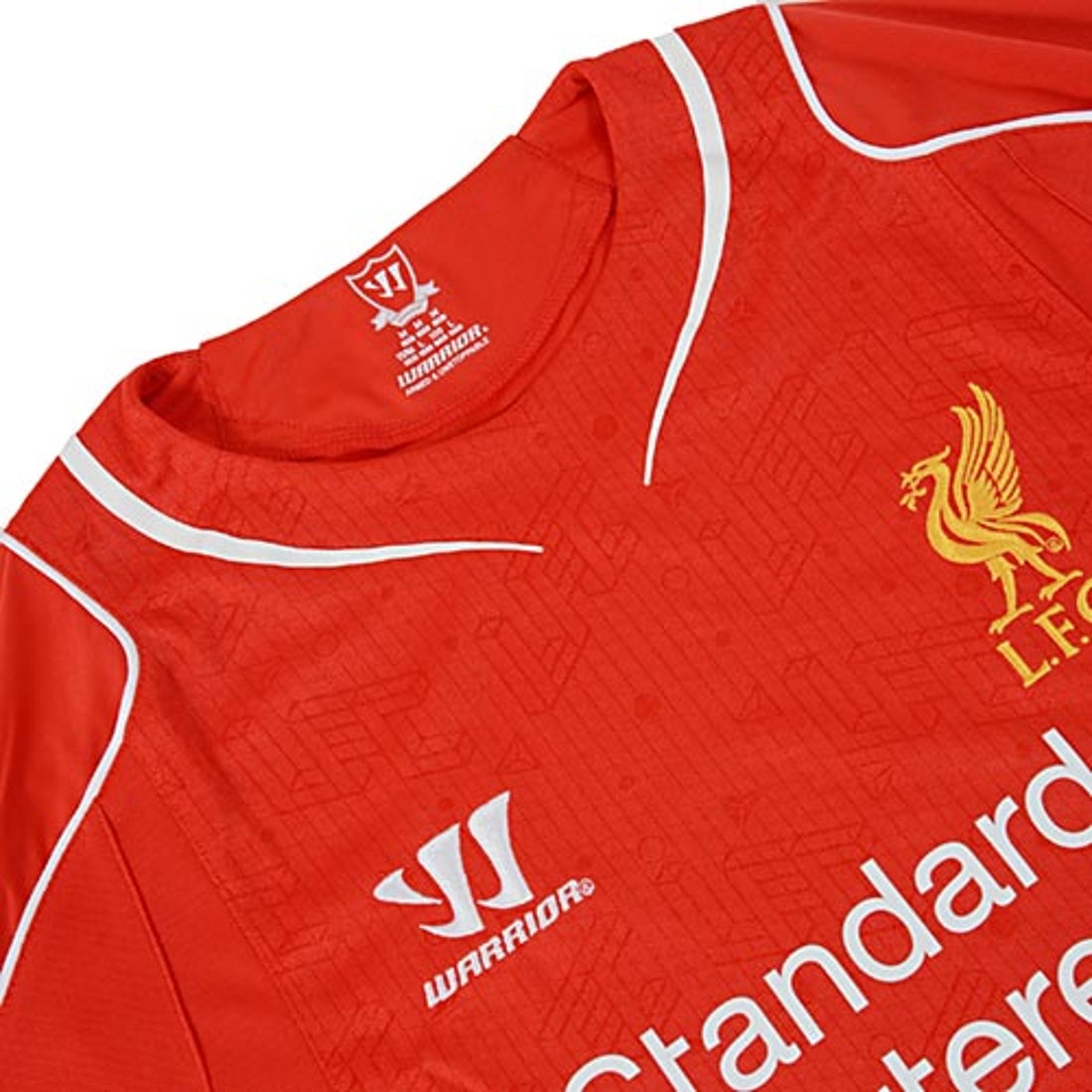WARRIOR リバプール 14/15 ユニフォーム ホーム 長袖 WSTM401 HRD 代表