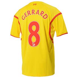 WARRIOR リバプール 14/15 ユニフォーム アウェイ 半袖 #8.ジェラード