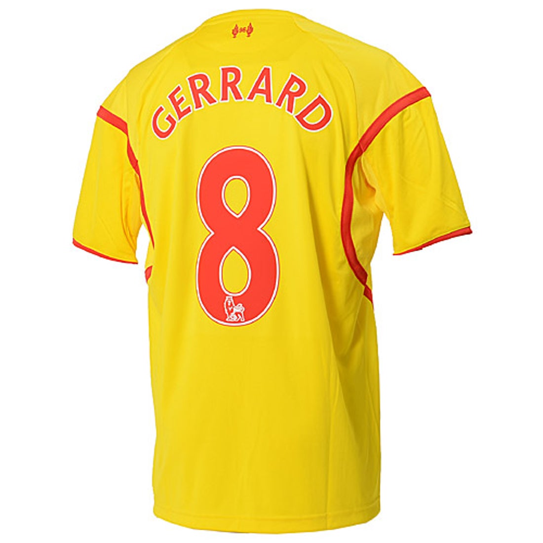 WARRIOR リバプール 14/15 ユニフォーム アウェイ 半袖 #8.ジェラード