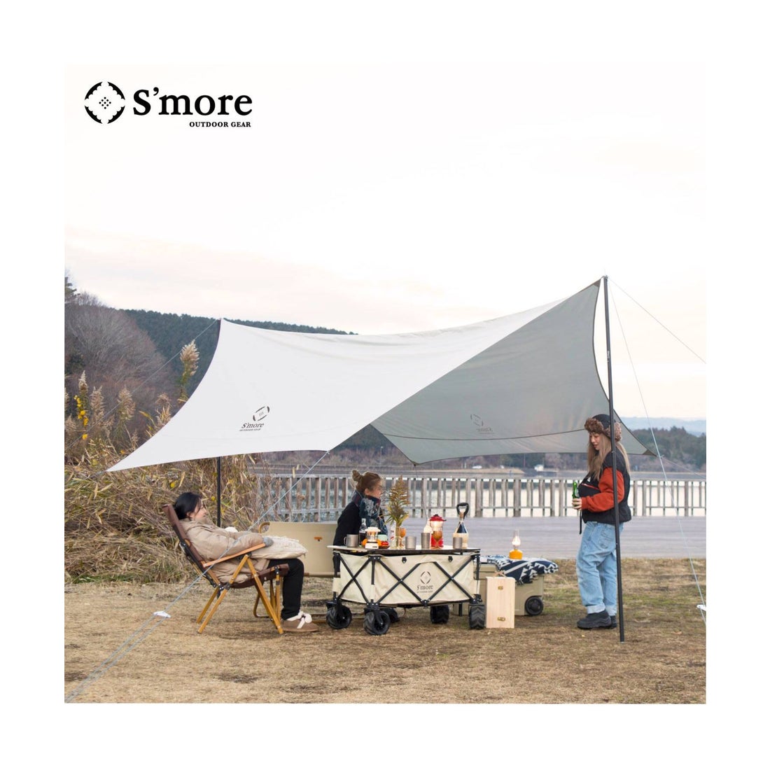 スモア S'more 【S'more / Tarp420 】 ヘキサタープ タープテント