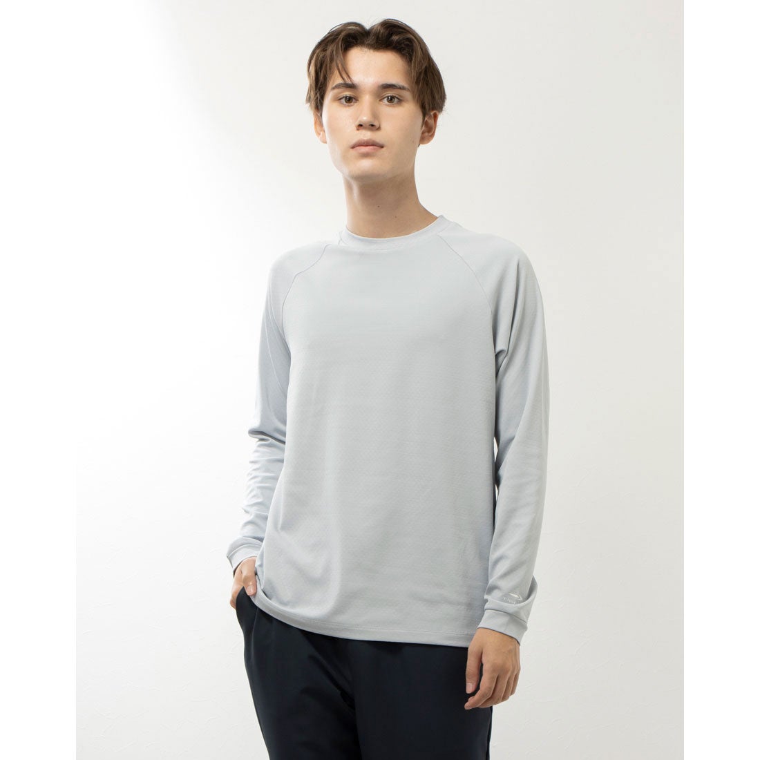 ティゴラ TIGORA メンズ 長袖機能Tシャツ トレーニングロングTシャツ