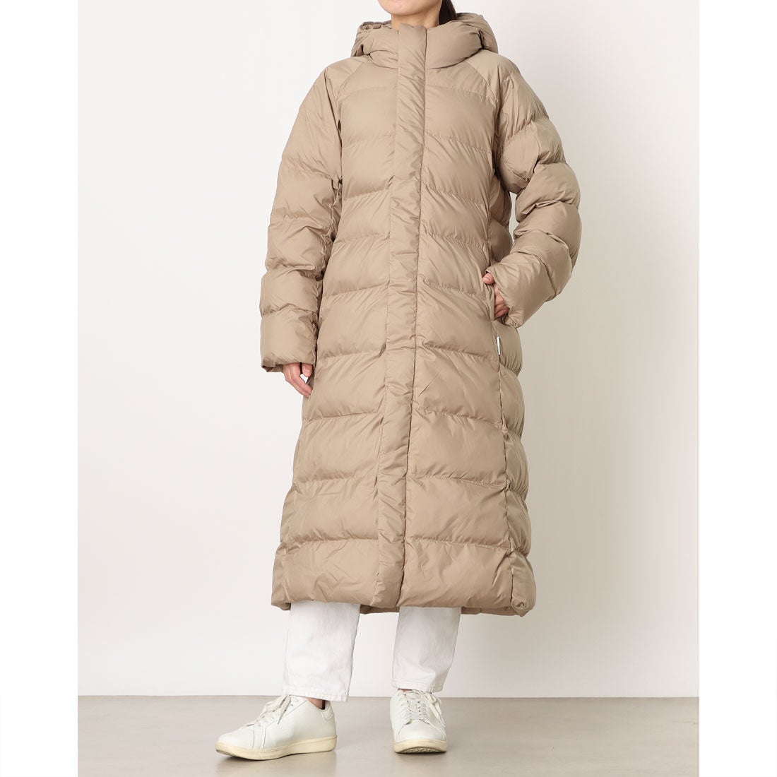 ティゴラ TIGORA レディース ベンチコート アルミ蓄熱パデットロング