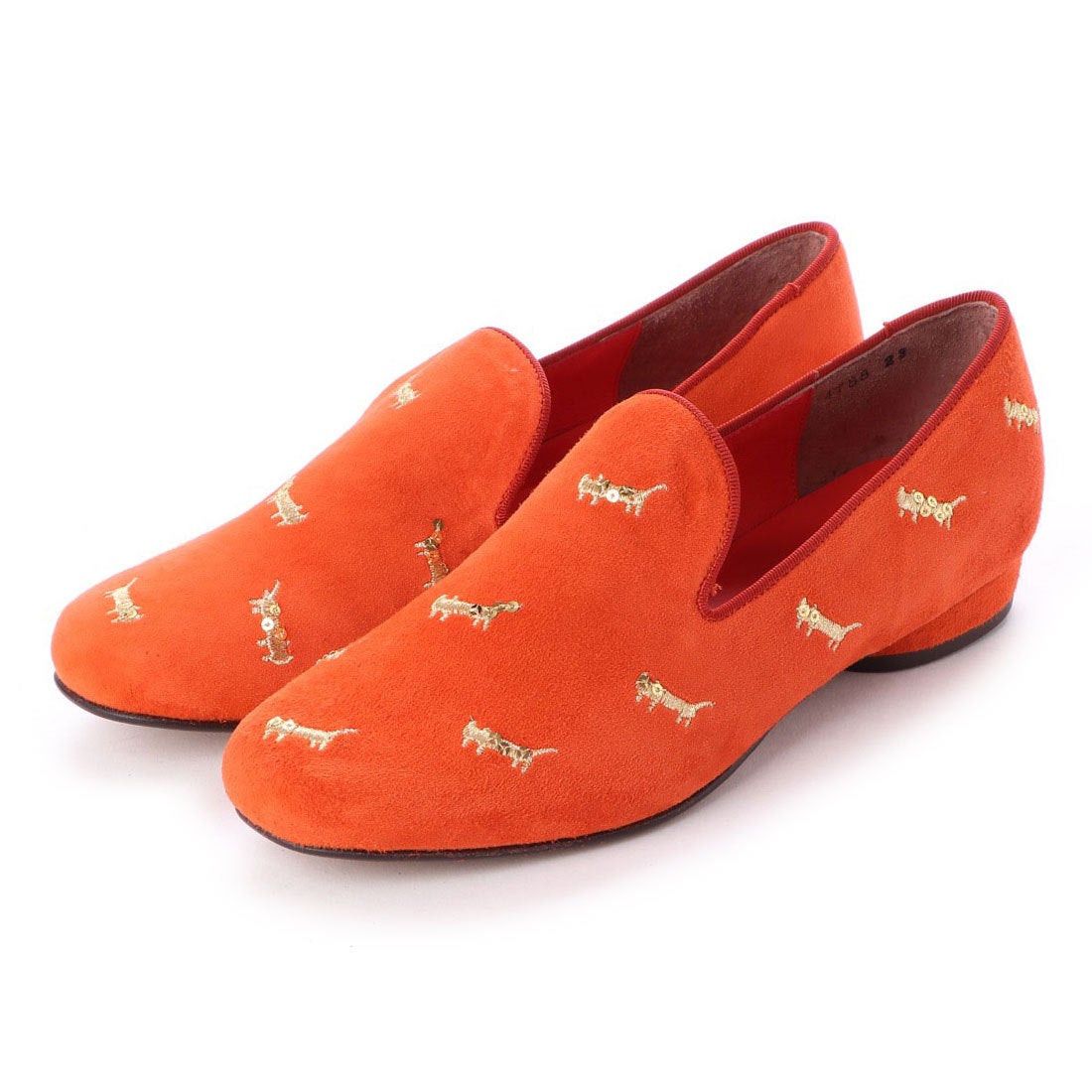 ツモリチサト ウォーク tsumori chisato WALK 猫刺繍スリッポン