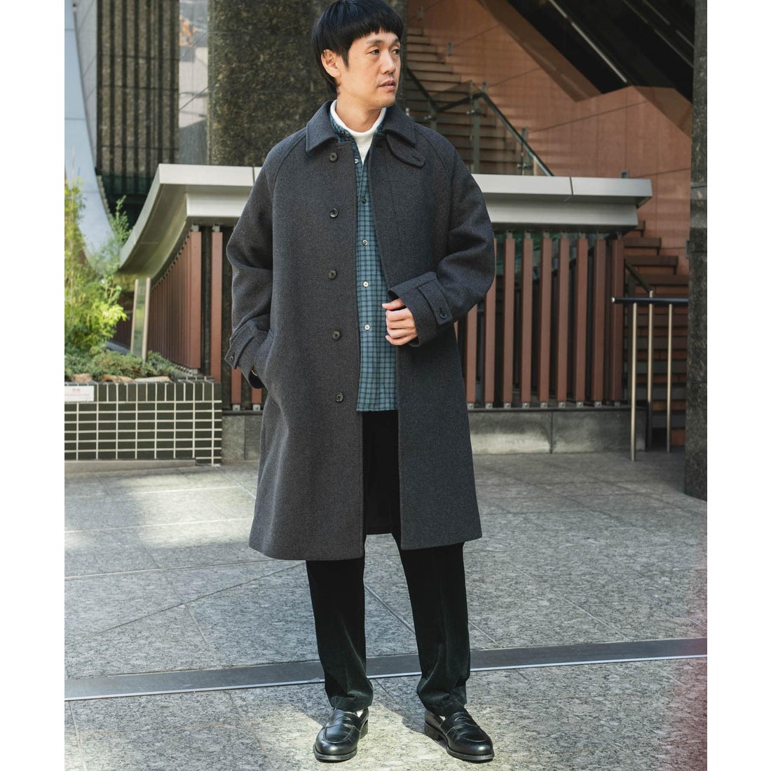 アーバンリサーチ ドアーズ URBAN RESEARCH DOORS ウールメルトン