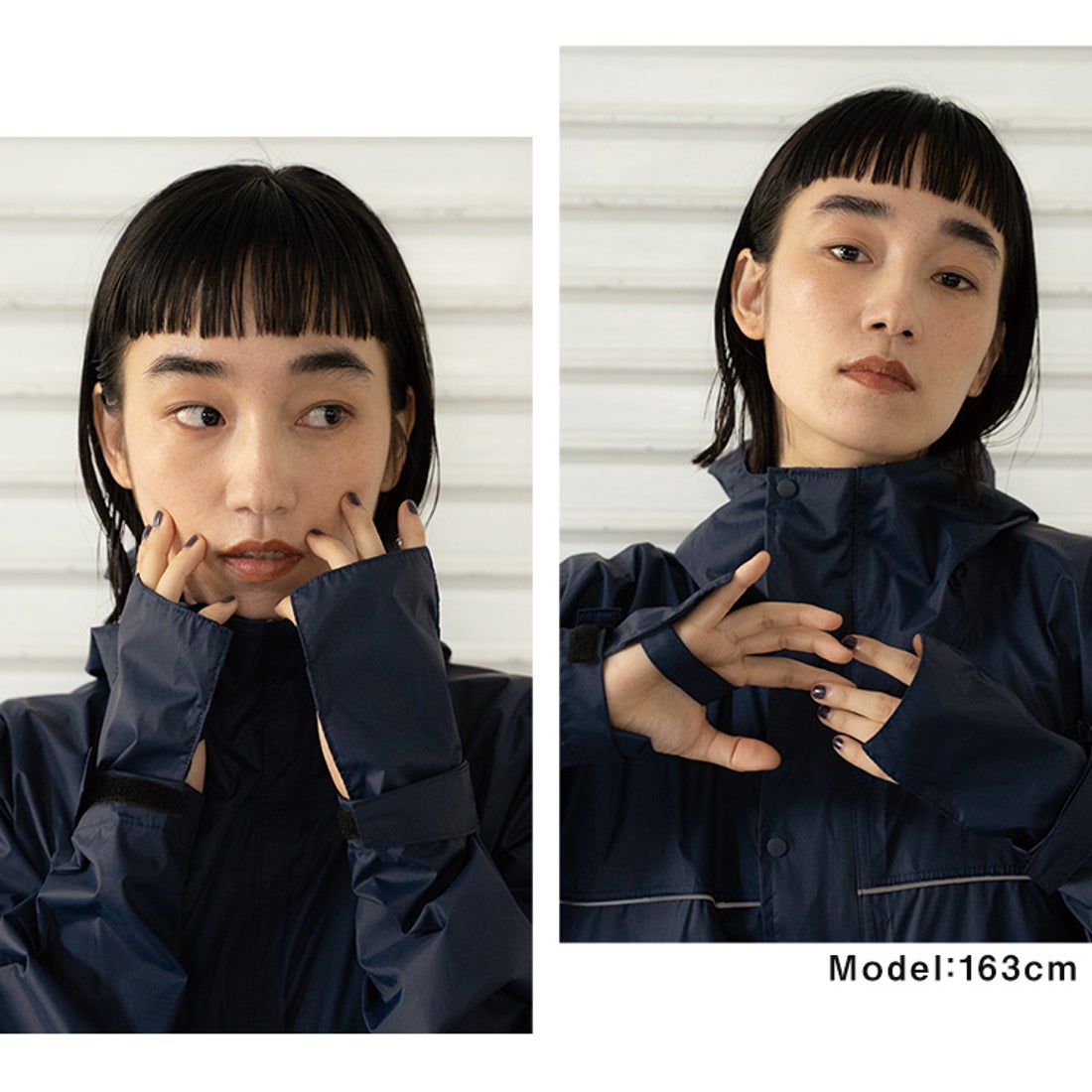 Wpc.】レインバイシクルスリーブポンチョ 自転車用レインウェア レイン