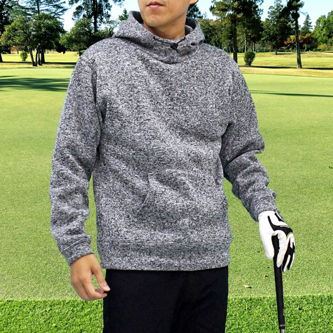 トップイズム TopIsm ゴルフ パーカー メンズ ゴルフウェア ニット