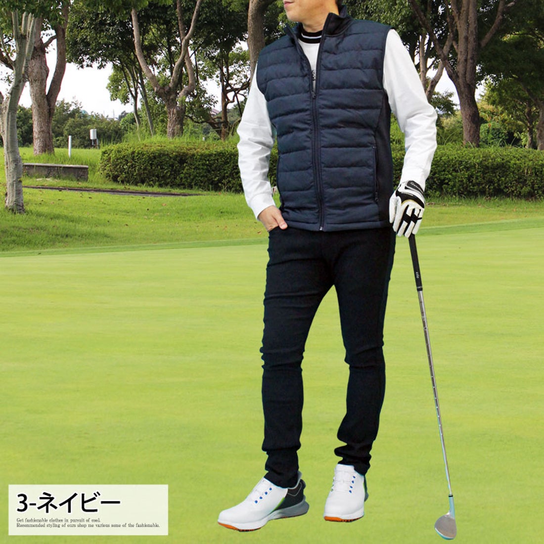トップイズム TopIsm ゴルフ ダウンベスト メンズ ゴルフウェア
