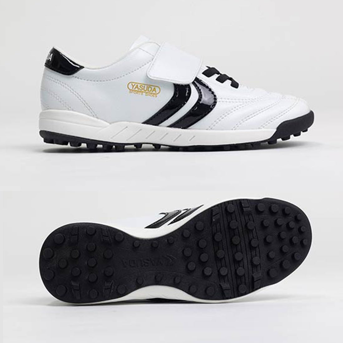 YASUDA ヤスダ リガレスタ TF キッズ(ホワイト×ブラック) S25KID005
