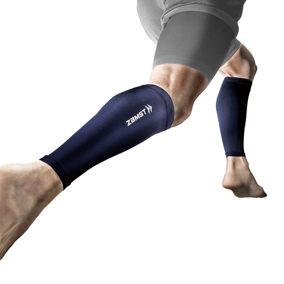 ZAMST ザムスト カーフスリーブ(ネイビー) 385521 ネイビー サッカー