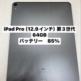 iPad Pro 12.9 第3世代 (2018発売) 中古 18,480円 | ネット最安値の
