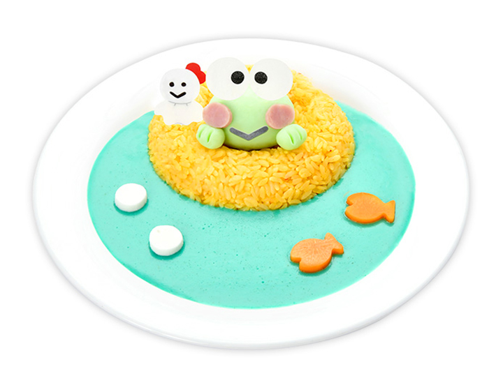 爽やかカラーが可愛いけろっぴメニューも♡ サンリオピューロランド