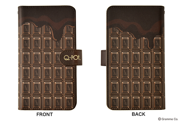 とろ～りチョコレートでスマホを美味しくデコレーション！Q-pot.から